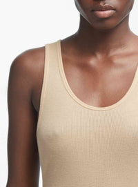 Ribbed Tank - Khaki
