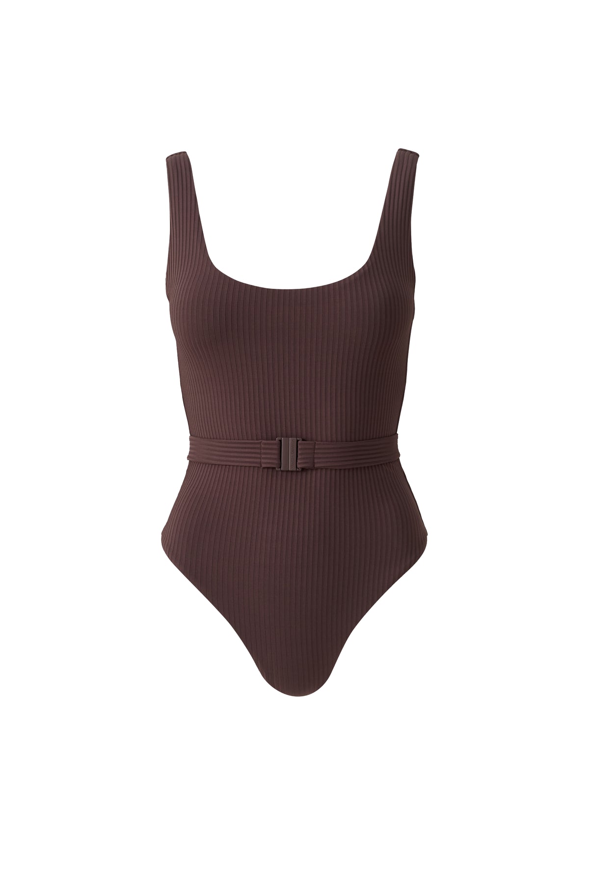 Maillot une pièce Rio texturé - Brown Ribbed