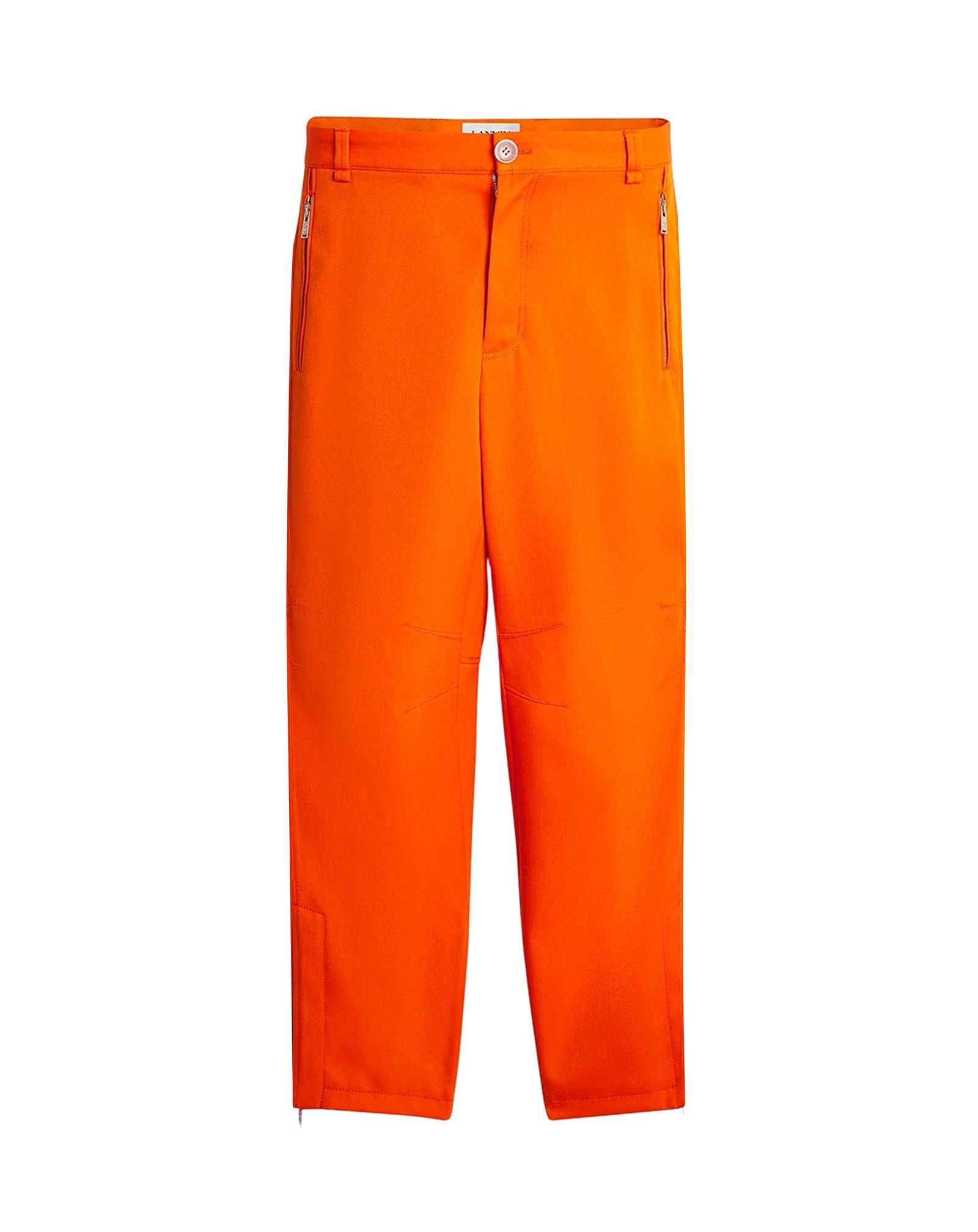 Pantalon Biker en laine - Orange Vif