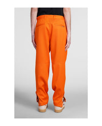 Pantalon Biker en laine - Orange Vif