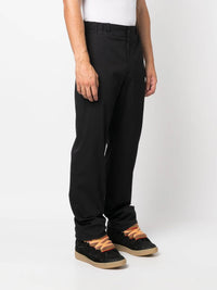 Pantalon avec ceinture élastique - Noir