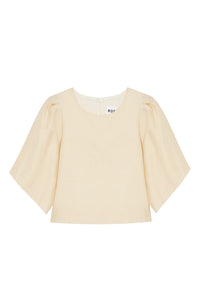 Le Nelson full-sleeve top - White