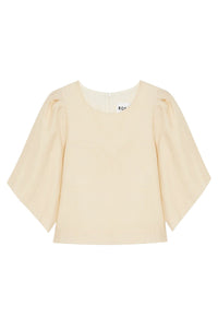PRIX RECO : 45 // Top à manches amples Le Nelson - Blanc