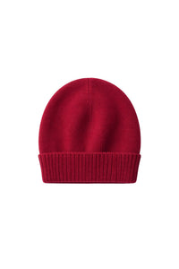 Le Edgar mohair hat - Bordeaux red