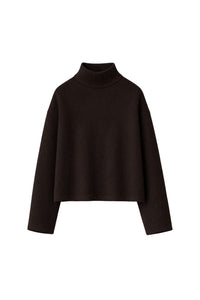 Pull Le Diderot en laine - Marron Foncé