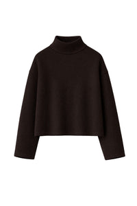 Pull Le Diderot en laine - Marron Foncé