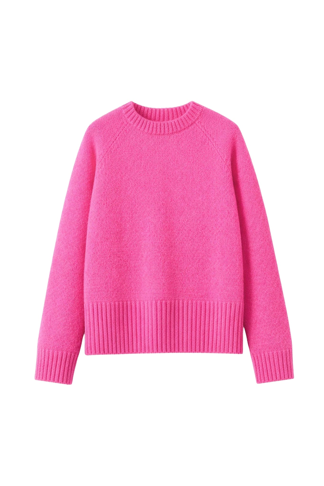 Le Fontaine mohair jumper - Fuschia pink