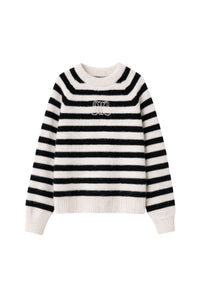PRIX RECO : 70 // Pull Le Willy en laine - Noir