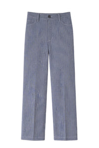 Le Mondrian denim trousers - Navy blue