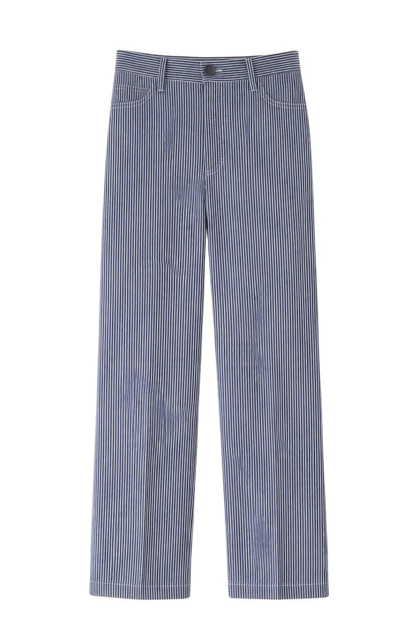 Le Mondrian denim trousers - Navy blue