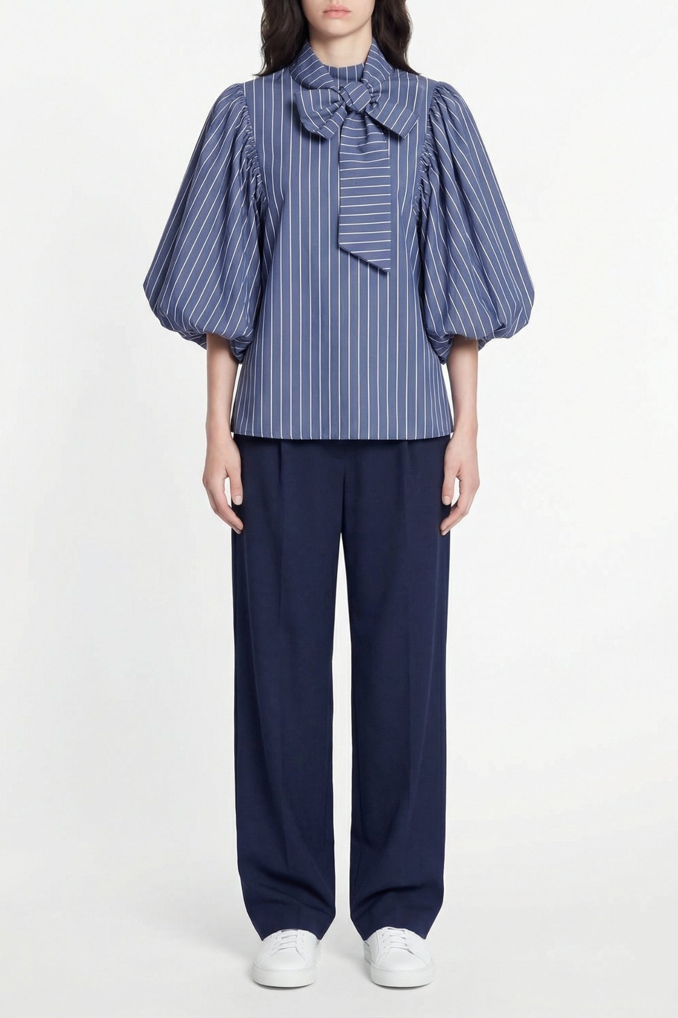 Le Claude blouse - Medium blue