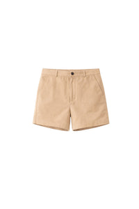 Short Le Luciani en cuir - Beige