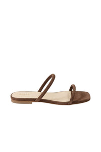 Sandales Les Lios en cuir - Marron Foncé