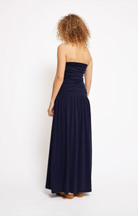 Robe longue Alexis en coton - Denim