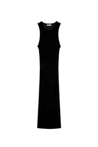 Robe longue Fanette - Charbon