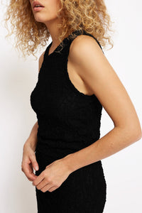 Robe longue Fanette - Charbon