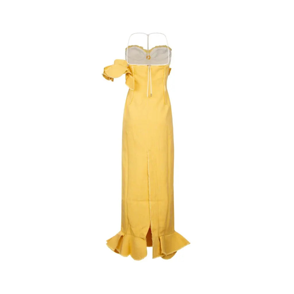 YELLOW LA ROBE ARTICHAUT