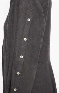 Robe longue Jasper en coton - Anthracite