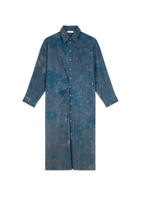 Robe longue Jilly en coton - Denim