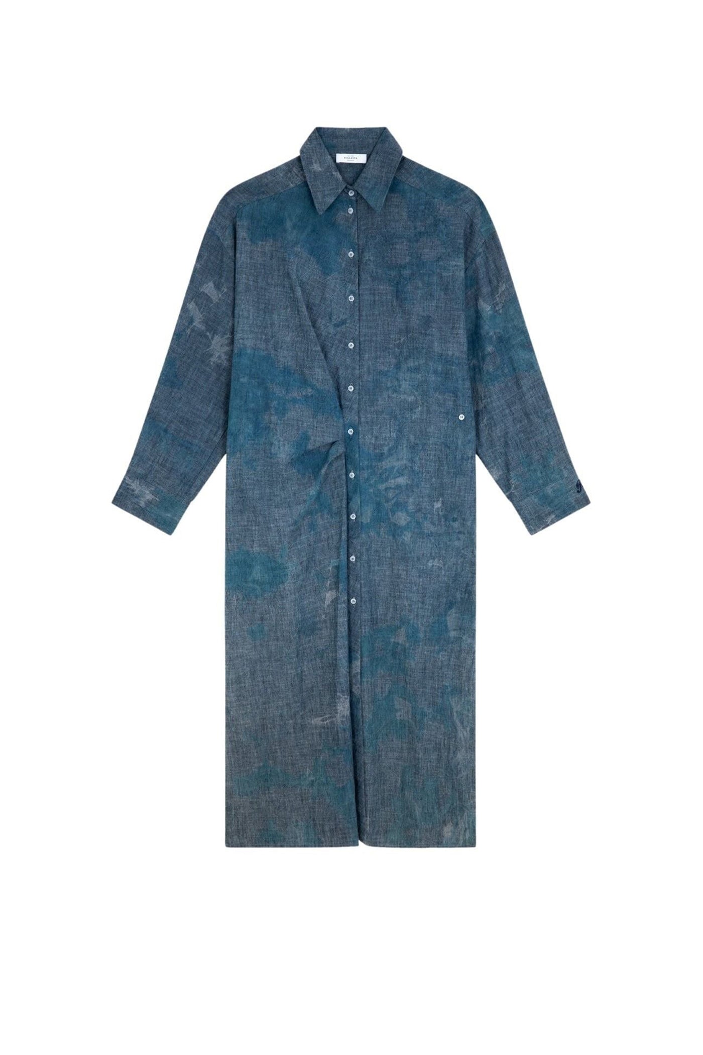 Robe longue Jilly en coton - Denim