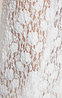 Robe longue Nicole - Blanc