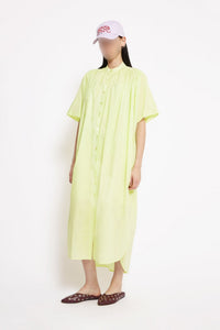 Robe midi Page en coton - Mojito