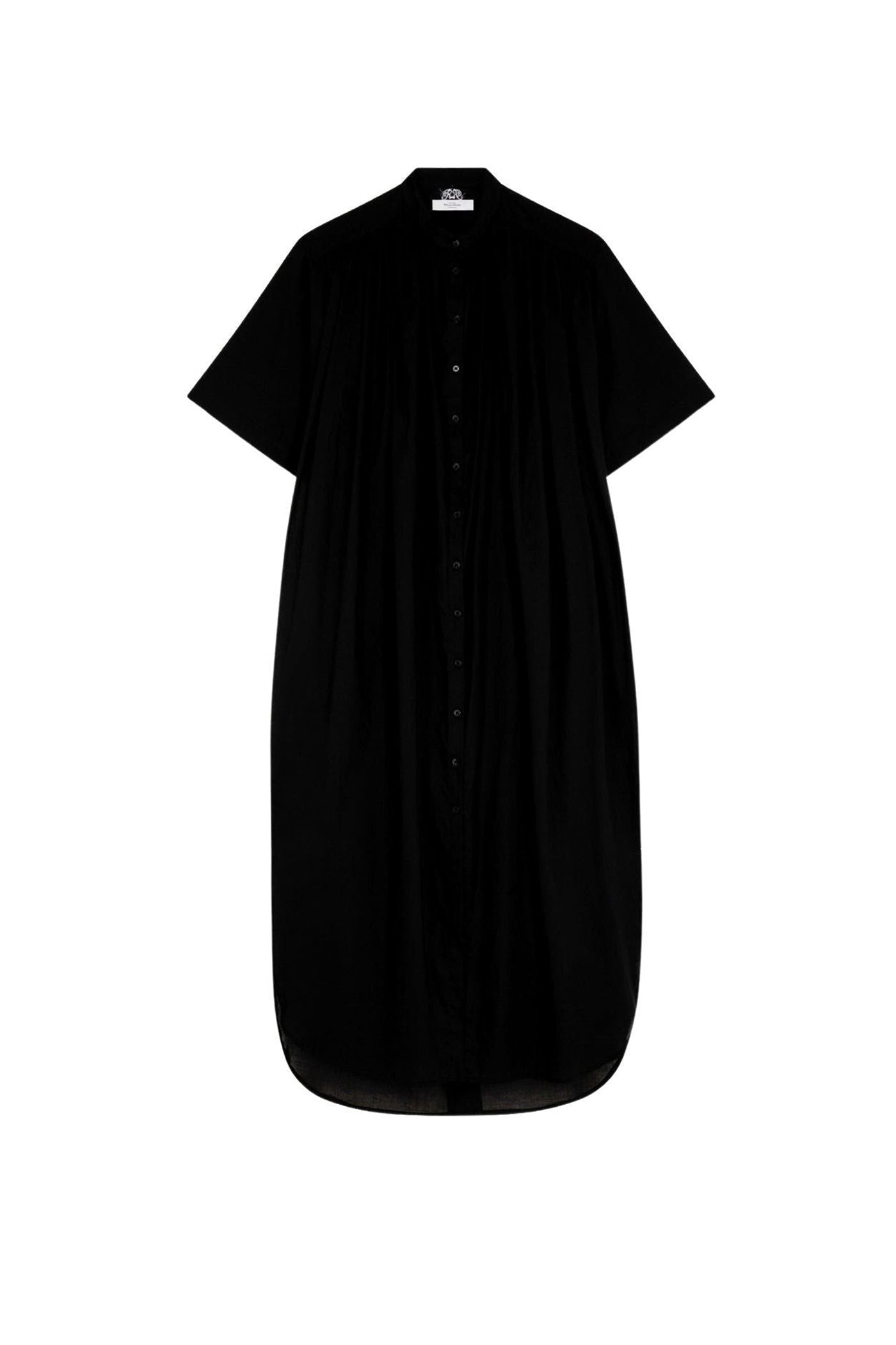 Robe midi Page en coton - Charbon