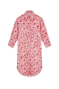Robe longue Scoop - Rose