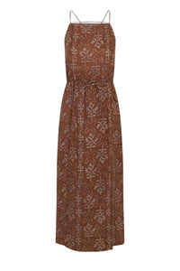 MARRON/PARME ROBE CHAINE & TRAME THEORIE