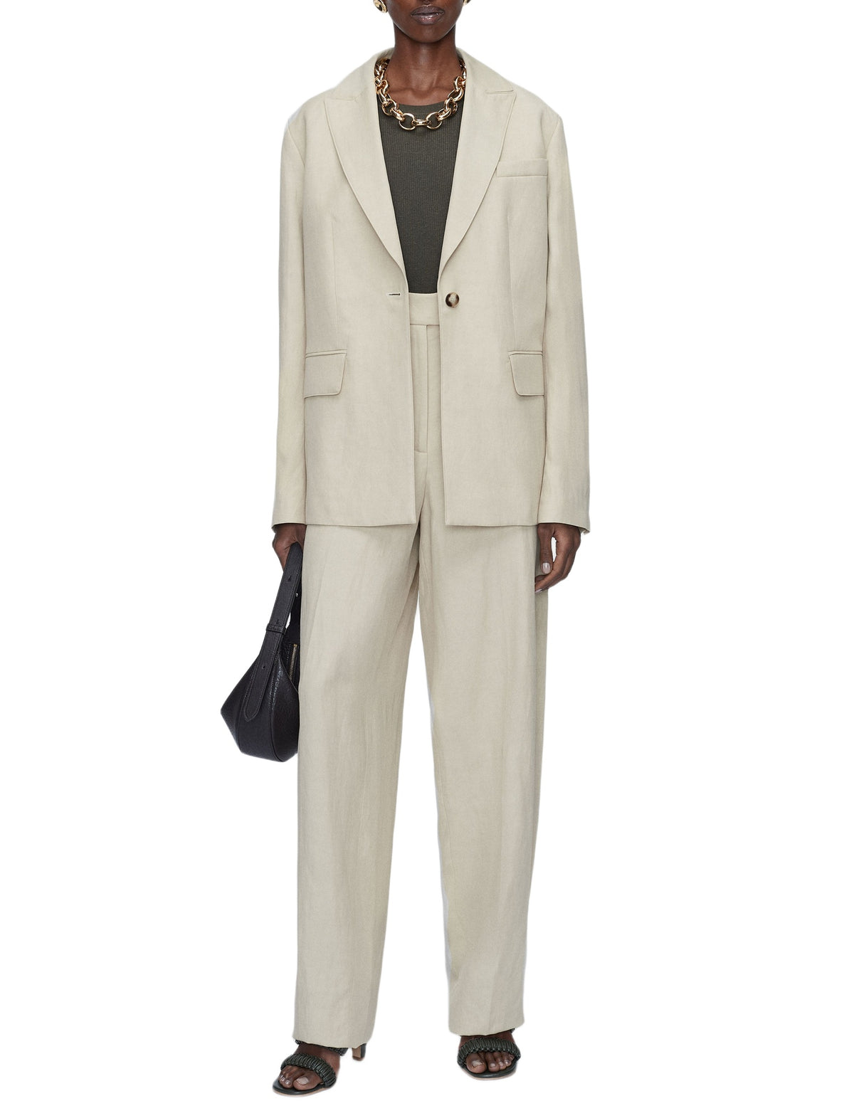 Blazer Rochd ample - Powder
