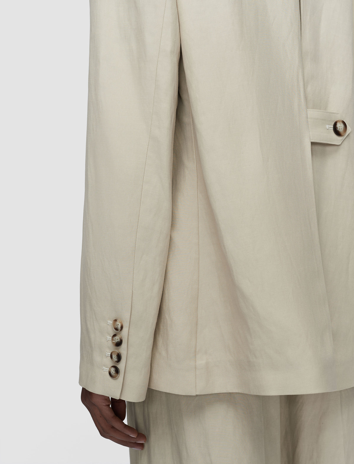 Blazer Rochd ample - Powder