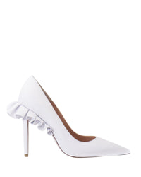 ROUCHES PUMP LEATHER