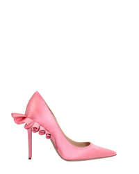 Rouches 105 satin court shoes - Pink