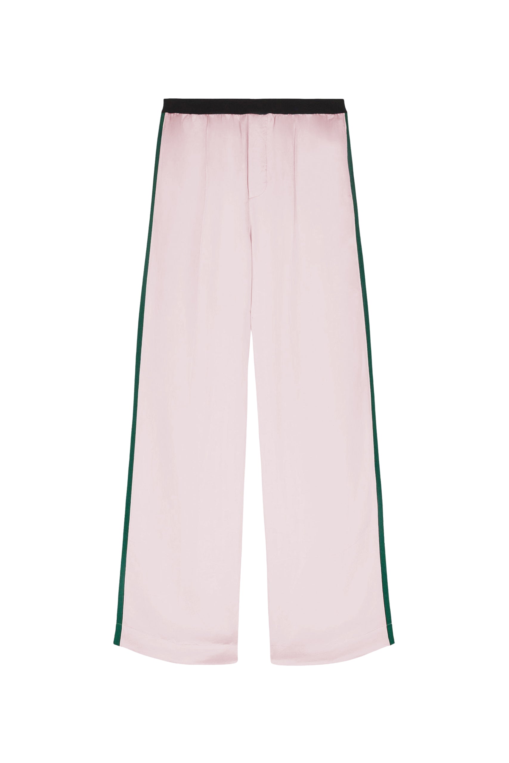 Pantalon Runningman coupe large fluide en lin mélangé - Pink