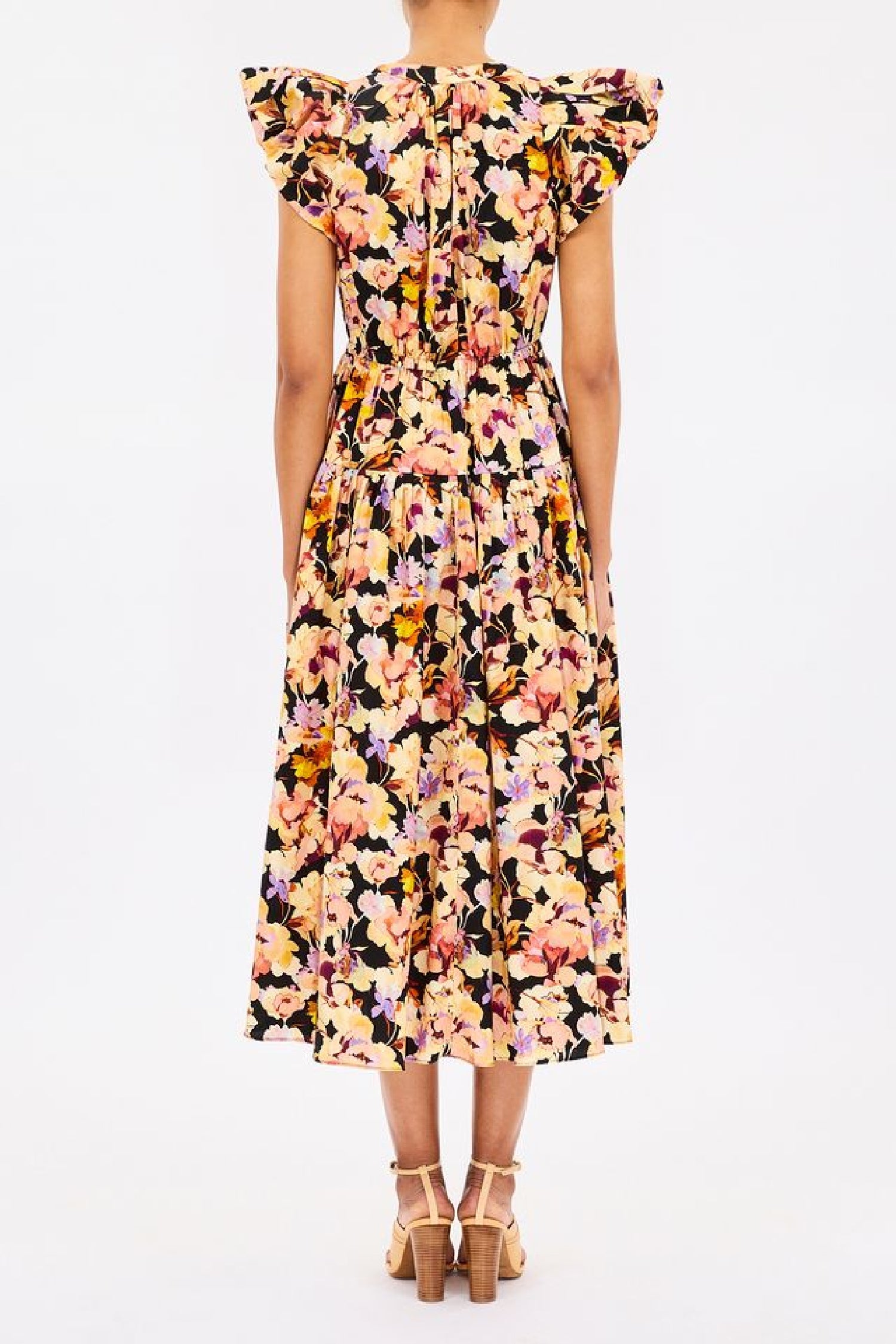 Robe midi Marin - Night Bloom
