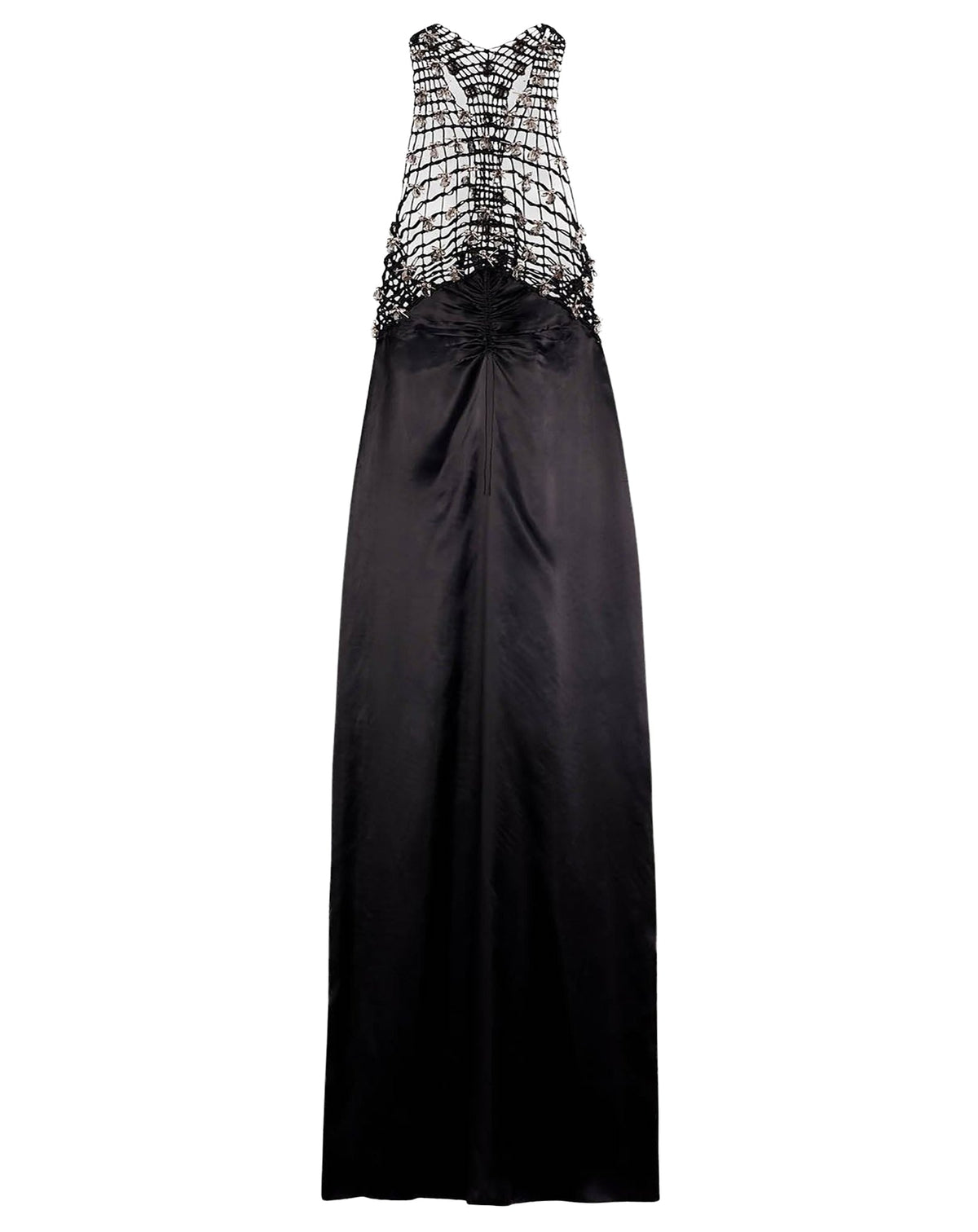 Robe longue sans manches - Noir