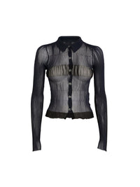 Chemise Sognu en maille - Navy