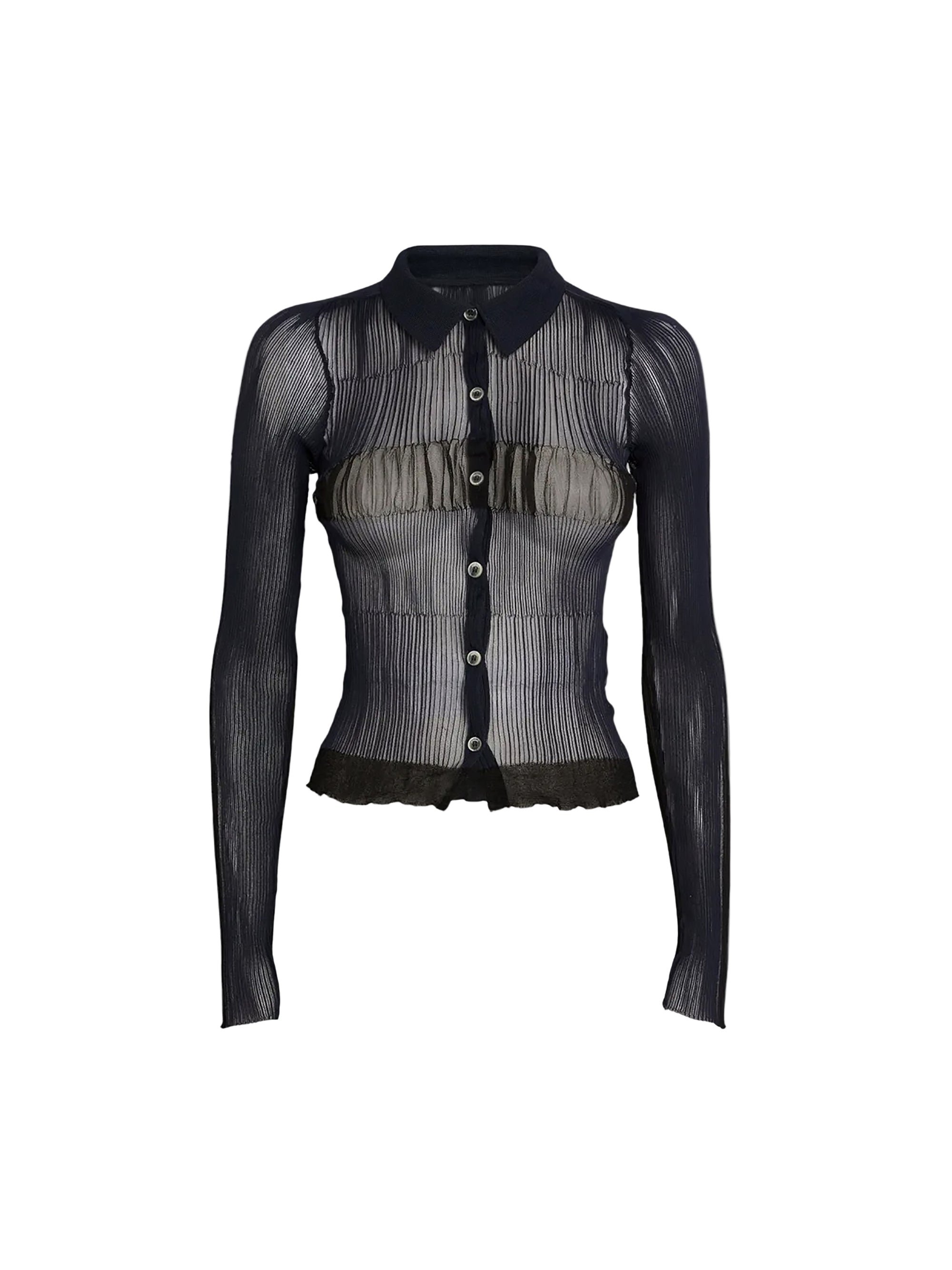 Chemise Sognu en maille - Navy