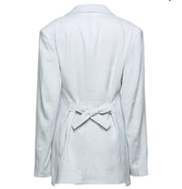 Veste de costume Tablier en laine mélangée - Blue