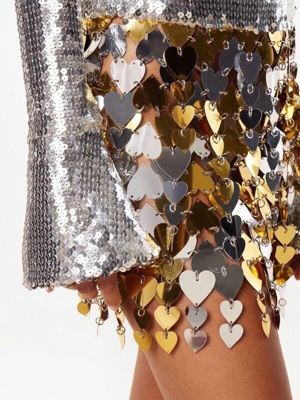 Silver & Gold Jupe - Silver & Gold