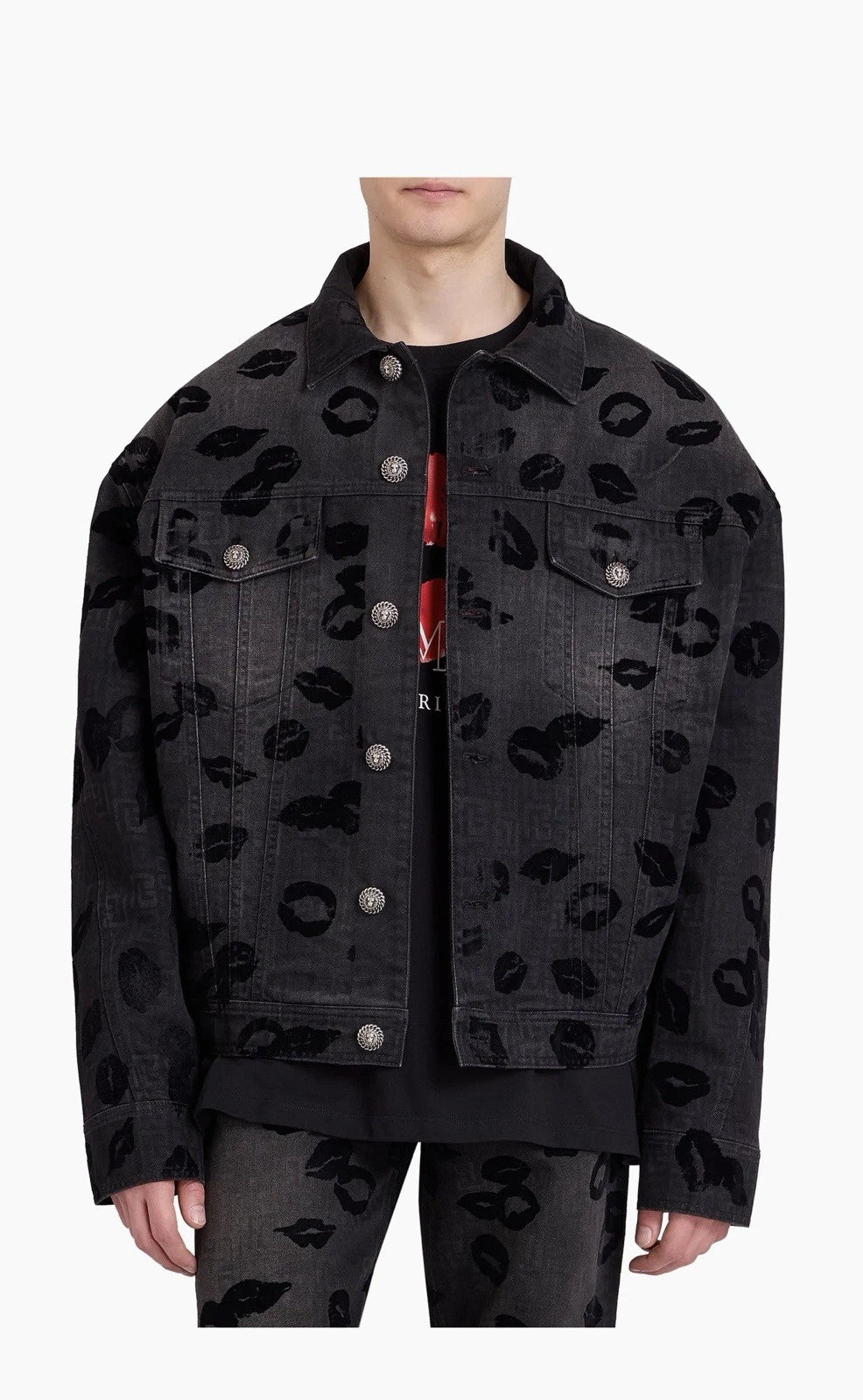 Denim jacket - Washed Black