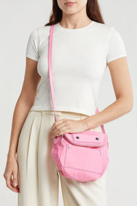 Sac à bandoulière en tissu - Bubblegum
