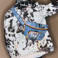 Banane Roméo en tissu - Denim