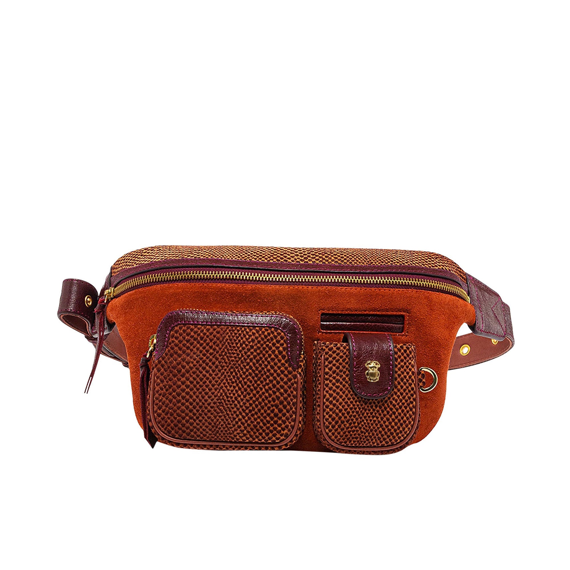 Banane Roméo en cuir de veau - Sekhmet