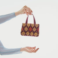 Petit sac Mimi en tissu - Bordeaux