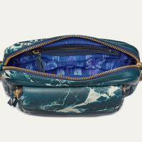 Sac Charly en cuir - Bleu