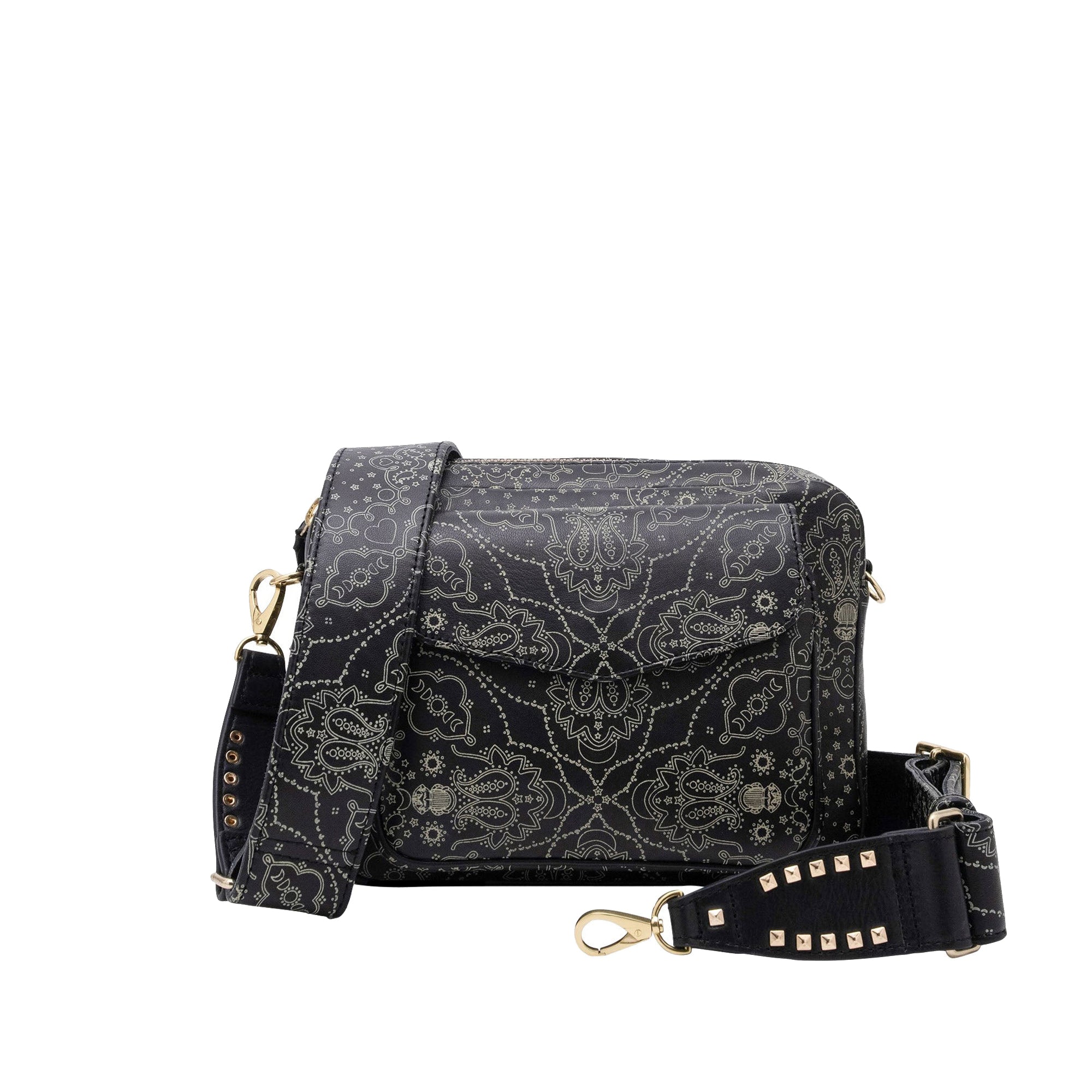 Charly bag in nappa leather - Black