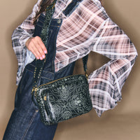 Charly bag in nappa leather - Black