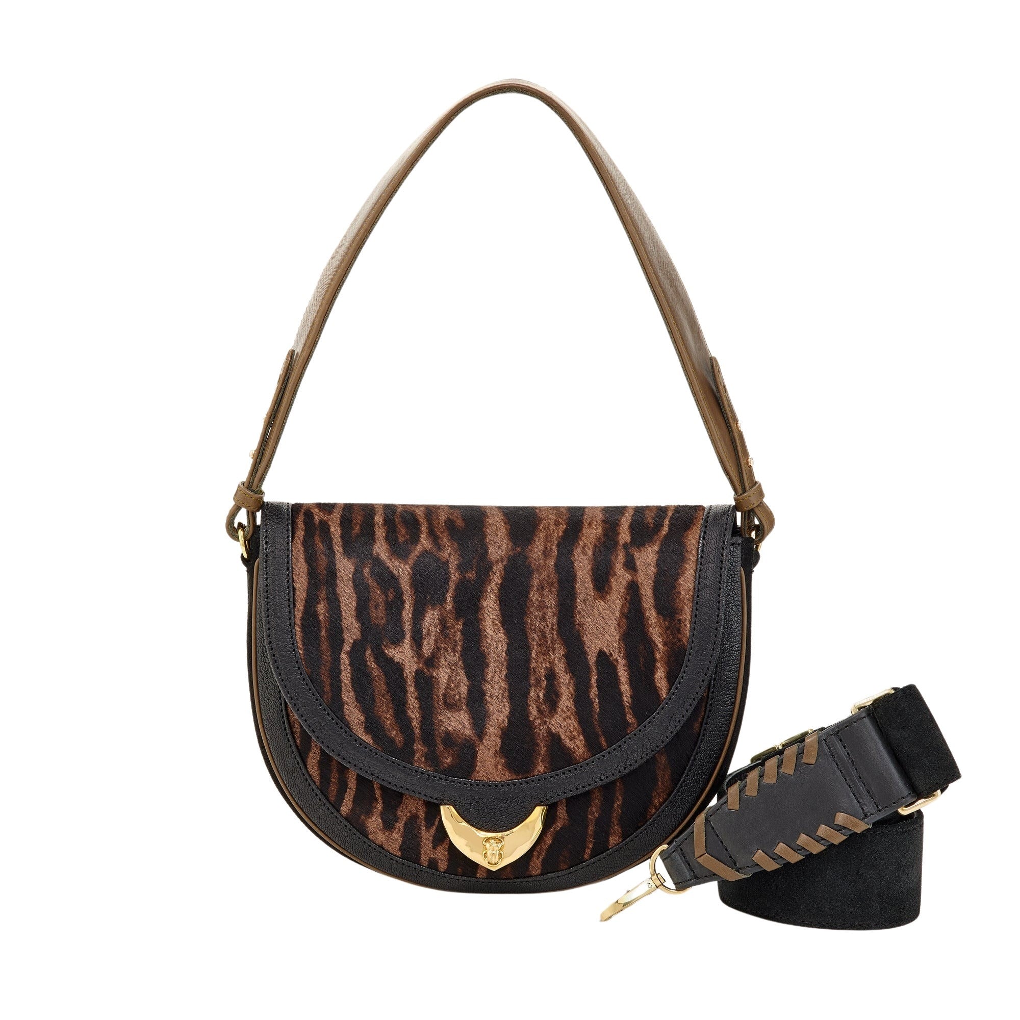 Grand sac Victoria en cuir - Ocelot