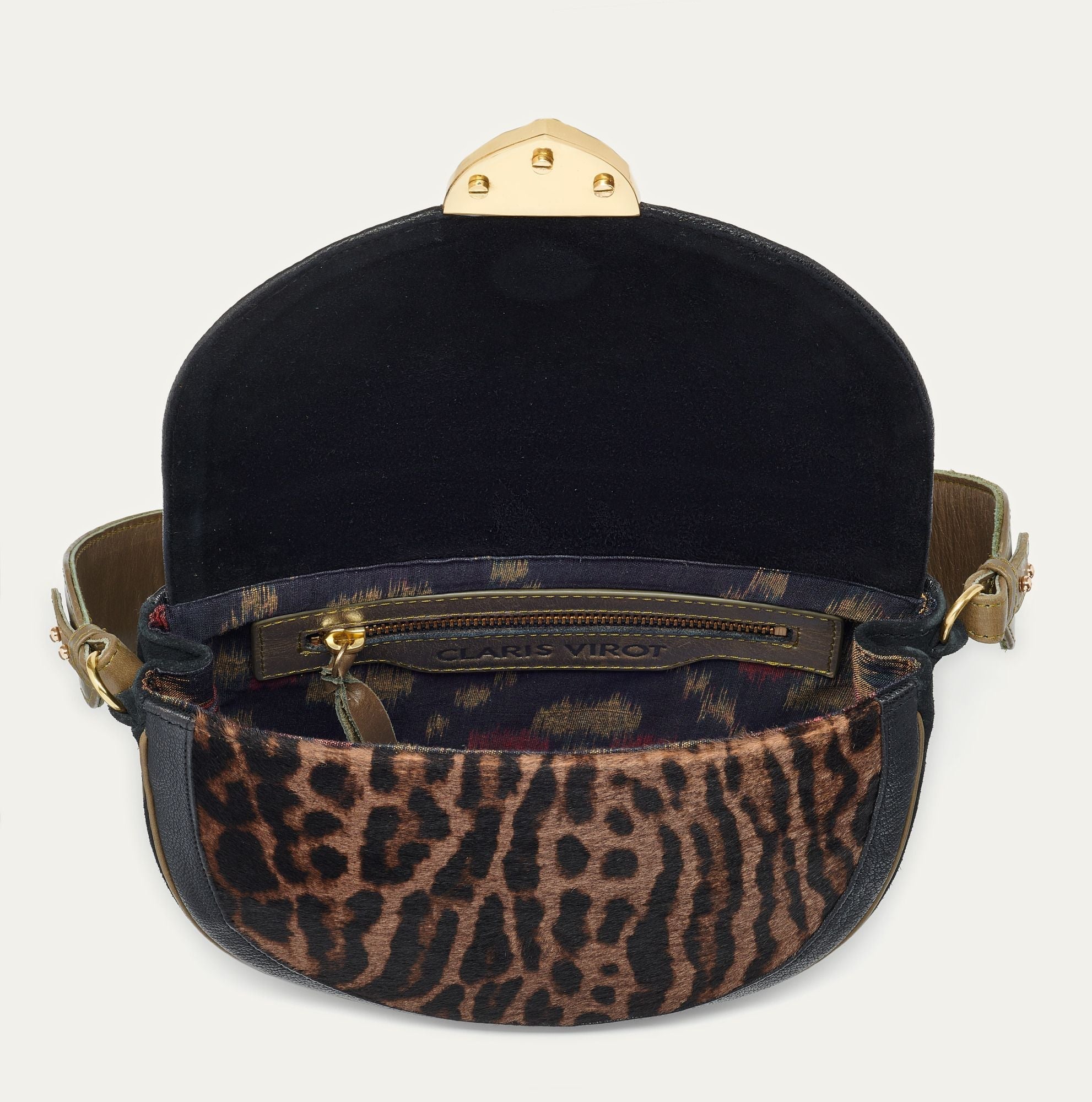 Grand sac Victoria en cuir - Ocelot